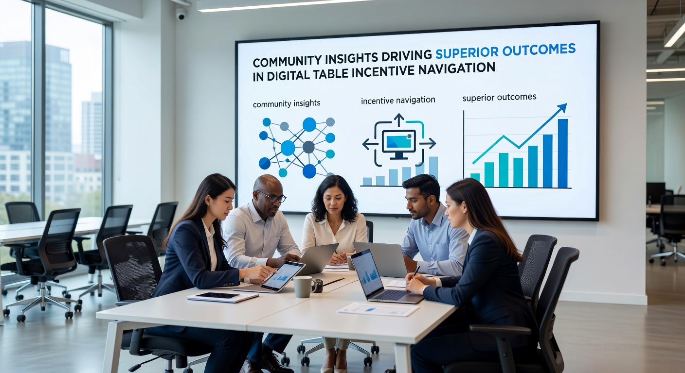Darstellung einer digitalen Benutzeroberfläche mit Community-Insights und Incentive-Navigation für Tischspiele