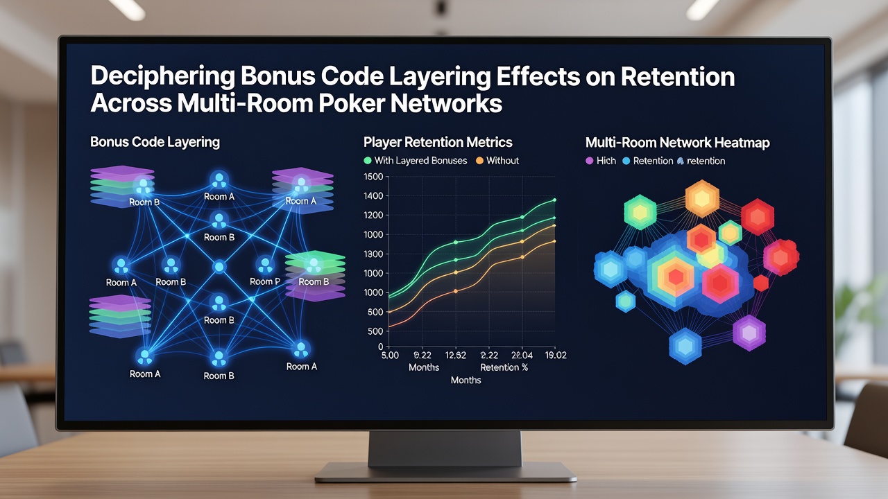 Analyse von Retention-Kurven in Multi-Room-Poker-Netzwerken mit gestaffelten Anreizen