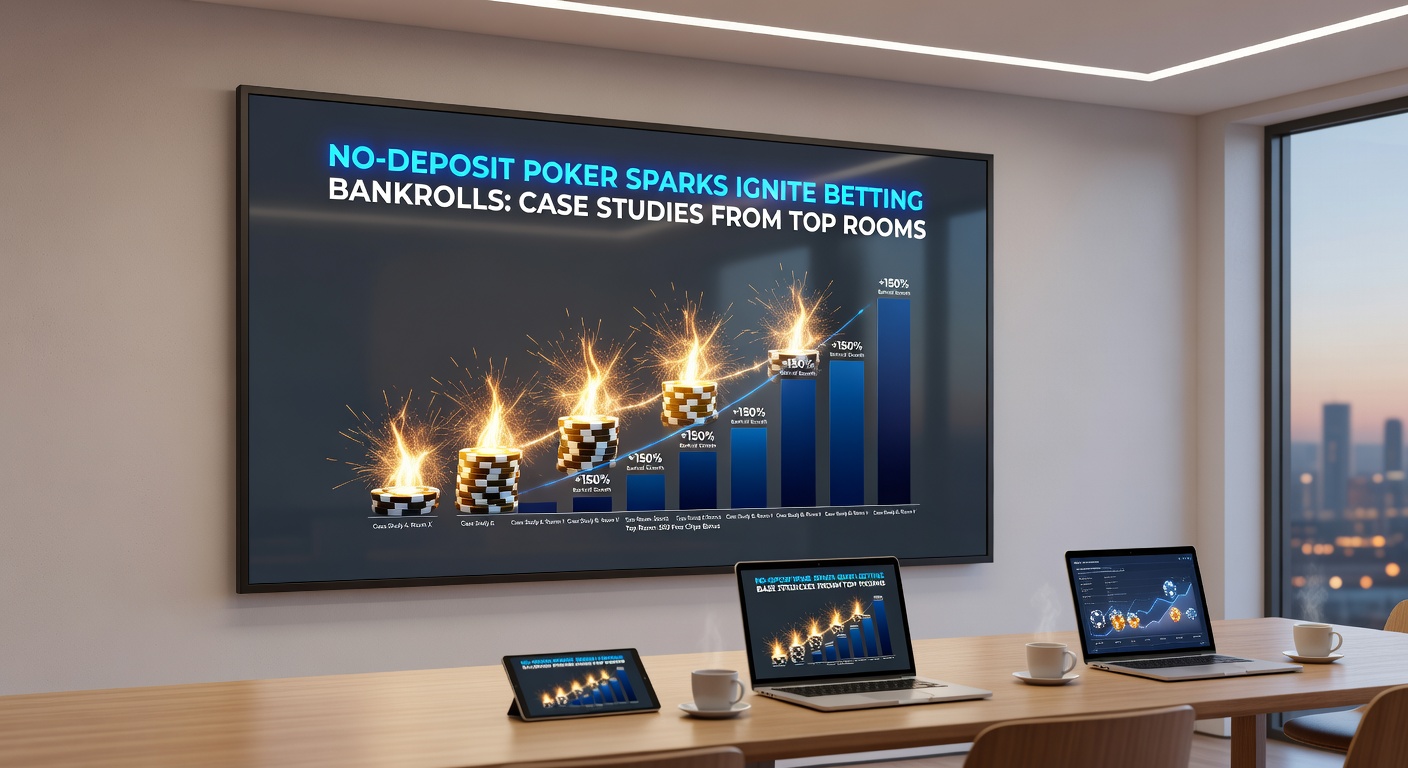 Grafik mit wachsender Bankroll-Kurve durch No-Deposit-Poker bei partypoker, inklusive Turniergewinnen